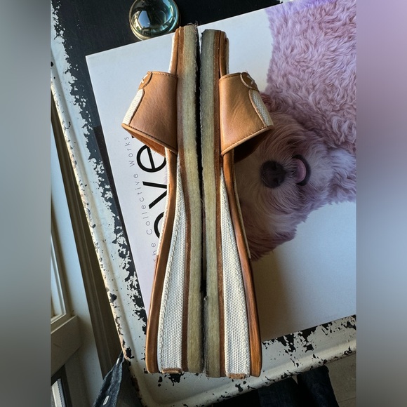 Chanel Cavas & Leather Sandals - Picture 9 of 11